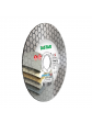 DIAMOND BLADE 1A1R 4 1/2'' EDGE DRY for precision miter cutting on ceramic tiles.