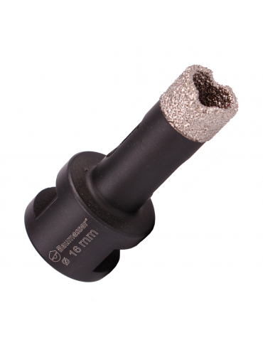 Diamond Core Drill DDR-V 5/8 (16mm) core drill showing diamond rim and thread