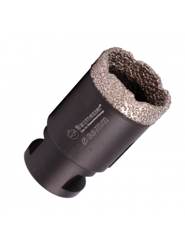 Diamond Core Drill DDR-V 1 3/16 (30mm) core drill showing diamond rim and thread